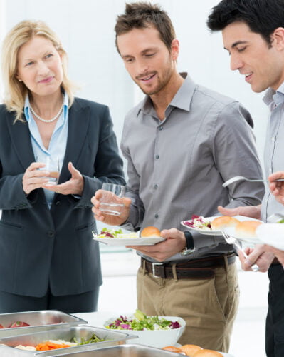 catered meeting at potomac business center